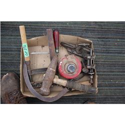 Flat with a Saw Vise, Flare, Vulcanizer, Coping Saw, Valve Grinder, etc.