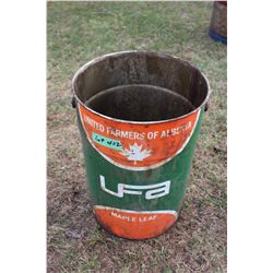 UFA Maple Leaf Trans Oil Pail