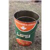 Image 2 : UFA Maple Leaf Trans Oil Pail