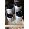 Image 1 : Aluminum Cannister Set (4 pcs)