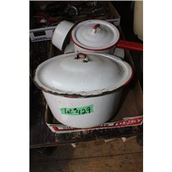 Enamel Ware (9 pcs)