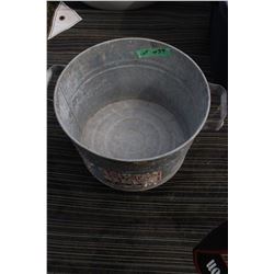 Galvanized Wash Tub