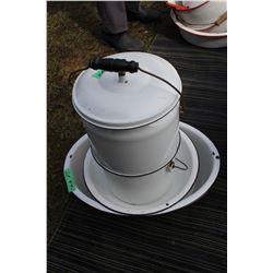 Enamel Ware (5 pcs) - Black Trim