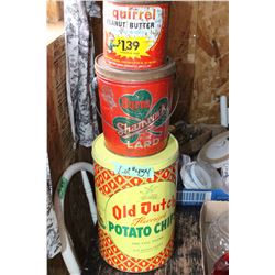 Collectible Tins (3)