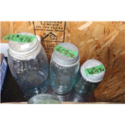 Set of 3 Mason Sealers