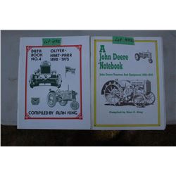 Two Books - John Deere and Oliver