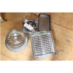 Selection of Baking Pans and Supplies