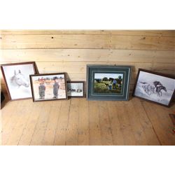 Five Farm/Animal Related Prints