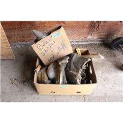 Flat with Bee Keeping Supplies