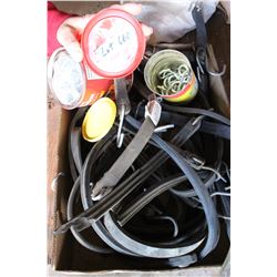 Flat with Tarp Straps and Extra Hooks