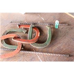 Bag with Game Horseshoes and Stakes