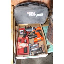 Flat with an Impact Driver, Sockets and a Battery Operated Drill