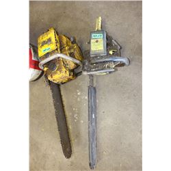 McCullough and Pioneer Chainsaws - no story