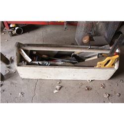 Carpenter's Tool Box with Tools