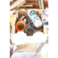 Makita Angle Grinder, Discs and Wire Brushes