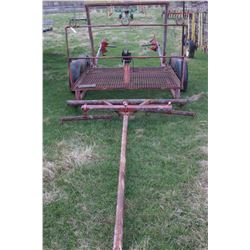 Horse Drawn Round Bale Roller