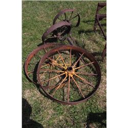 Old Steel Implement Wheels (4)