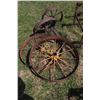 Image 1 : Old Steel Implement Wheels (4)