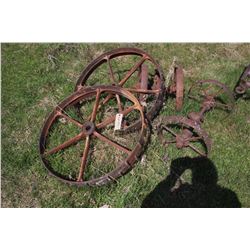Old Steel Implement Wheels (6)