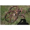 Image 1 : Old Steel Implement Wheels (6)