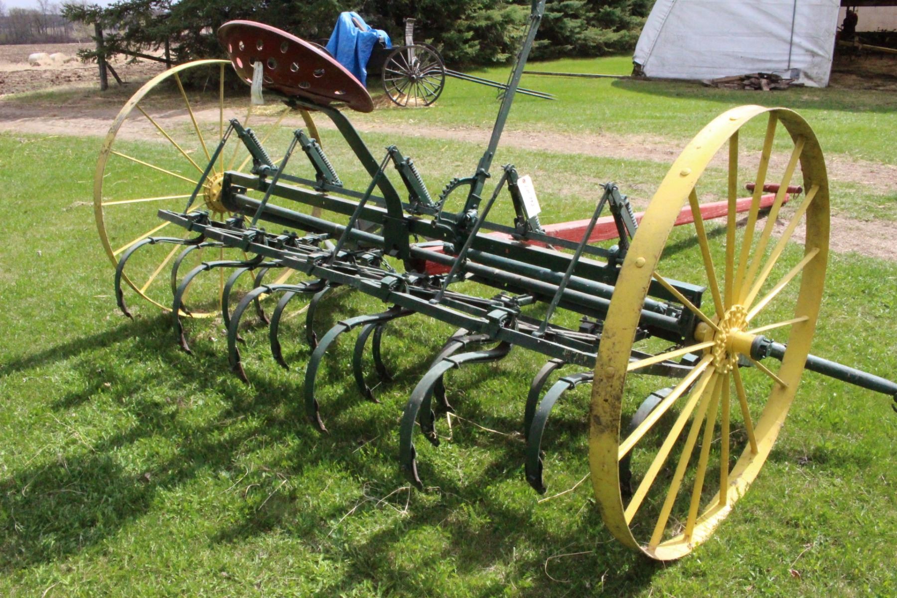 Horse Drawn Massey Harris Cultivator
