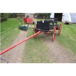 Horse Drawn Democrat Buck Board (Two Seater)