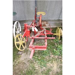 Horse Drawn Cockshutt 2 Bottom Disk Plow