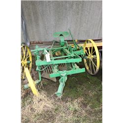 Horse Drawn John Deere Gumbo Gang Plow - with Pull