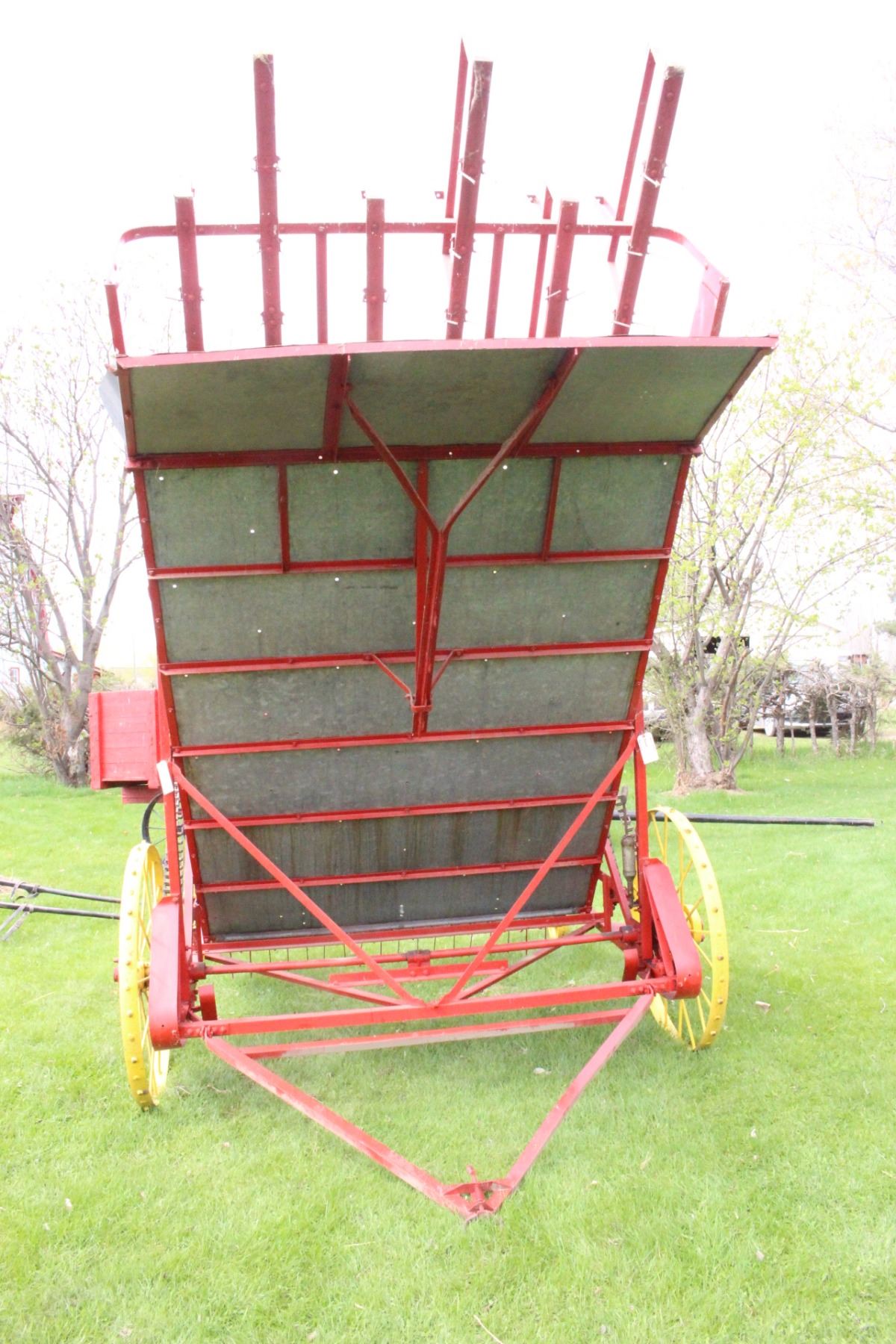 Horse Drawn Cockshutt '3' Hay Loader (Steel Wheel)