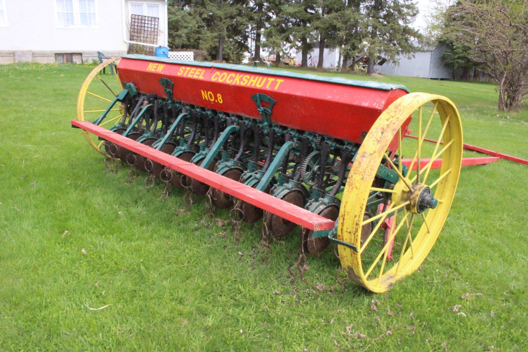 Horse Drawn Cockshutt No. 8 Seed Drill (6 Horse)