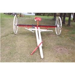 Horse Drawn McCormick Dump Rake (Steel Wheels)