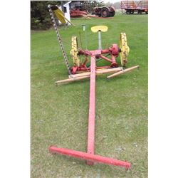 Horse Drawn Massey Harris Hay Mower (Steel Wheel)