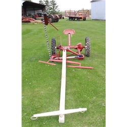 Horse Drawn McCormick Deering Hay Mower (Rubber Tires)