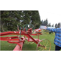 Horse Drawn Road Grader - Sawyer Massey (Steel Wheels)