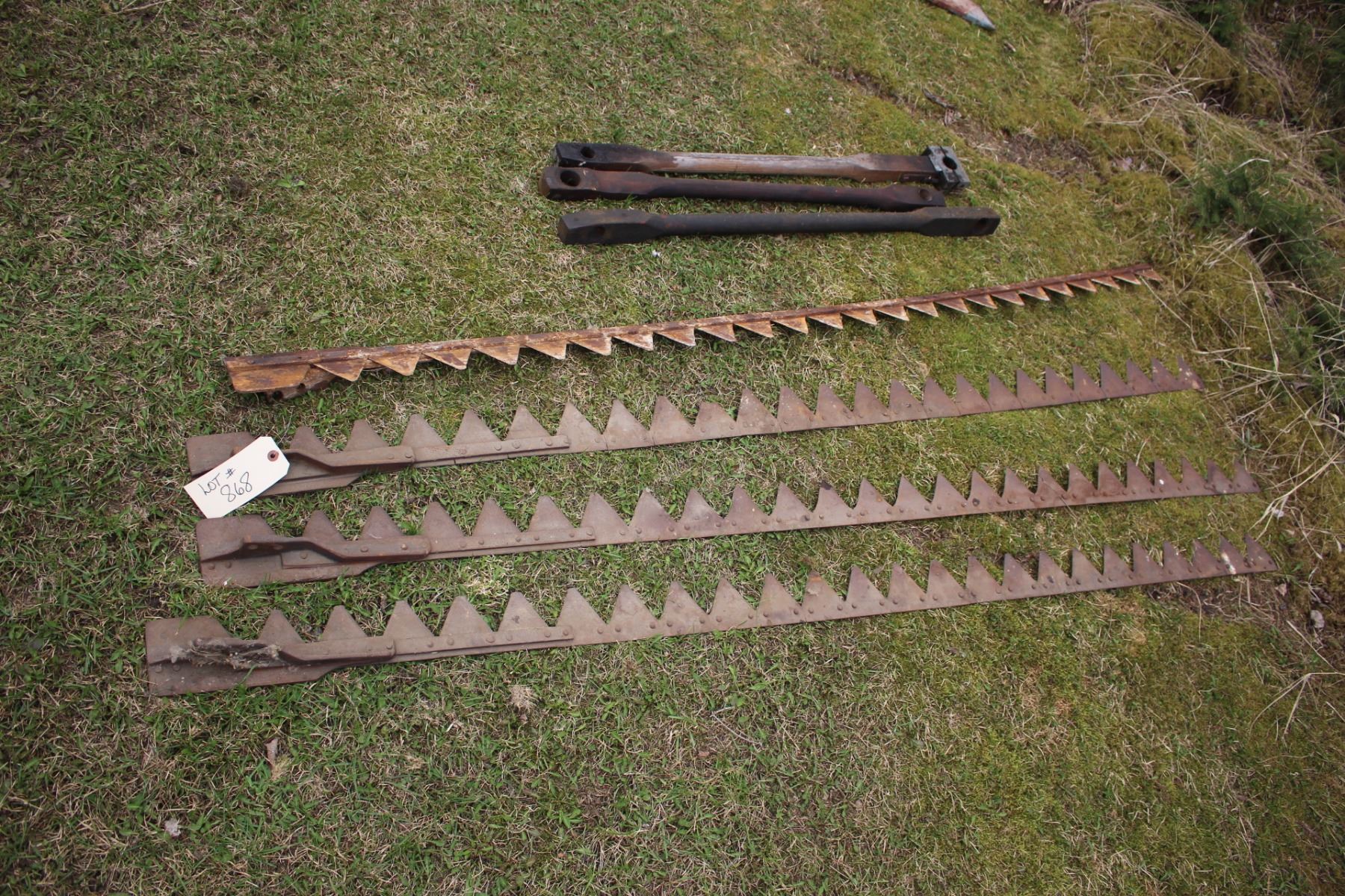 Steel Wheels & Axle; Disks; Pitman Arms; Sickle Mower Blades; Misc