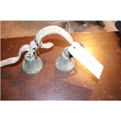 Brass Bells (2) with Clappers