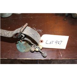 Brass Bell with Several Extra Clappers