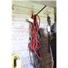 Image 1 : Nylon Adjustable Halter (red) & a Leather Head Stall with Reins