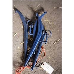 Hames (2 Sets) Blue Metal - for Saddle Horses
