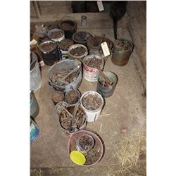 Square Nuts and Bolts (various sizes)