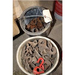 Pails (2) of Ends for Double Trees