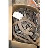 Image 1 : Box of Horse Shoes - Assorted sizes - Some with Cleats