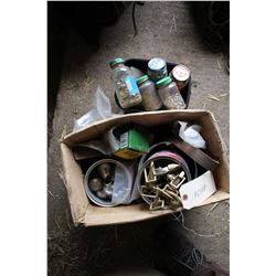 Brass Harness Repair Items (1 Box full)