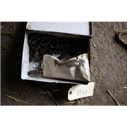 Horseshoe Cogs and Nails (in a lunch box)