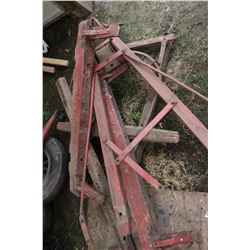 Assortment of Wagon Parts