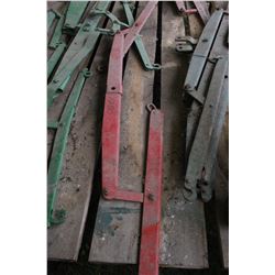 Two Horse Double Tree (Red Metal)