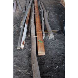 Birch Timbers (2) - 12 ft long; Birch Logs (3) and Pulls (3)