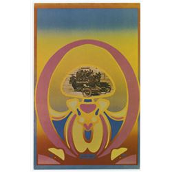 Original 1967 PETER MAX Postcard- KEYSTONE COPS Poster