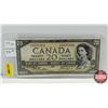 Image 1 : Canada $20 Bill 1954DF : S/N#CE0570364 Beattie/Coyne