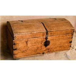 Antique Wooden Trunk